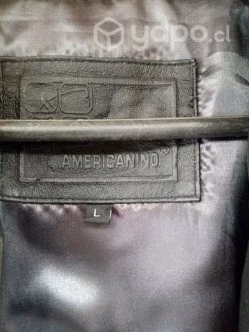 Chaqueta de cuero americanino