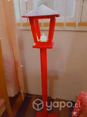hermosos farol y buzón navideños de madera n