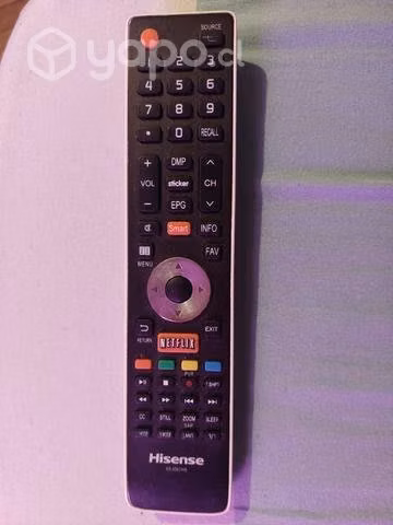 Control de smartv hisense