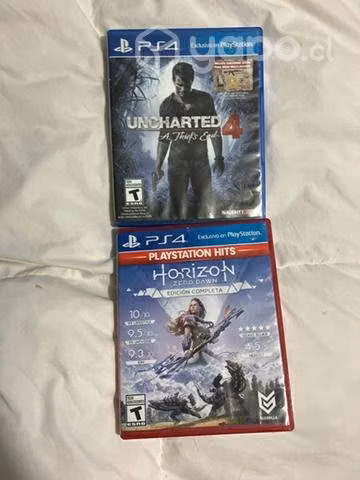 Uncharted 4- horizon zero dawn