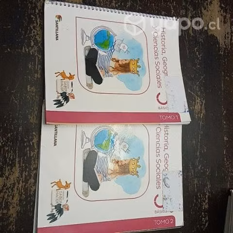 Libros 5 básico historia y geografía