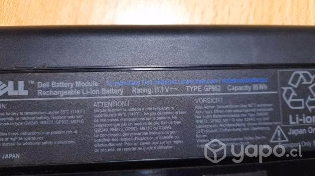 Dell Inspiron 1545 (pp41l) Operativo En Desarme