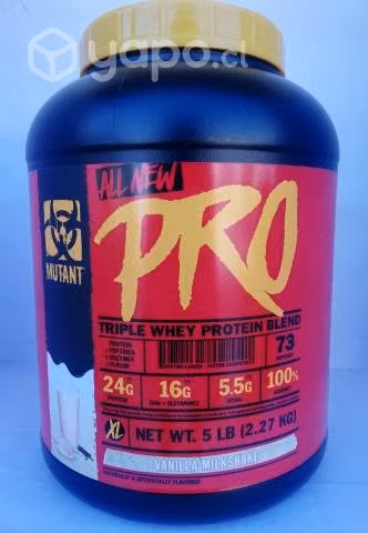 Mutant PRO Proteina 5 libras 70 servicios