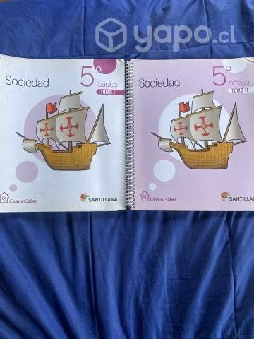 Libro Sociedad 5° básico Santillana