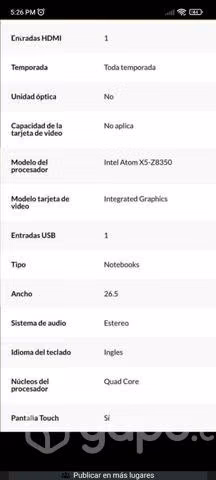 Computadora HP pantalla táctil - Imagen 5