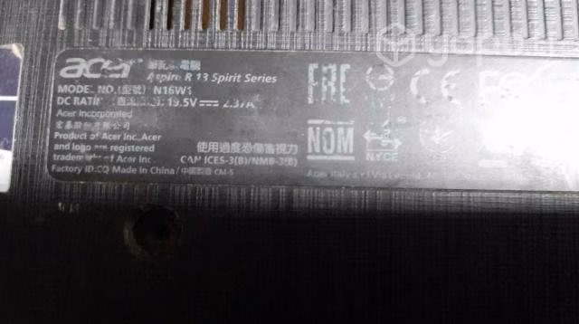 Desarme Acer Aspire R5-371t-c4xt (r13 Spirit Serie