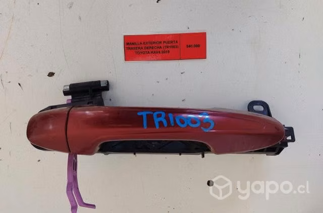 Manilla Exterior Puerta Trasera Der (1003) RAV4