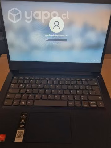 Notebook lenovo ideapad 3 8GB