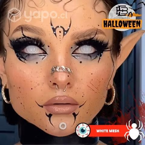 Lentes de contacto halloween muchos modelos