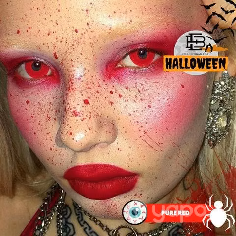 Lentes de contacto halloween muchos modelos