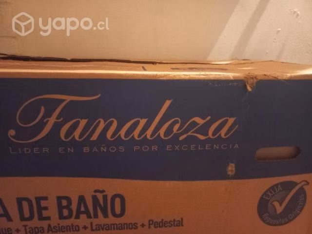 Sala de baño marca Fanaloza nueva en su caja
