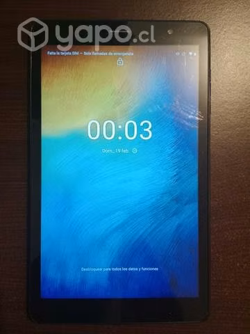 Tablet Mlab modelo Glowy 8 poco uso