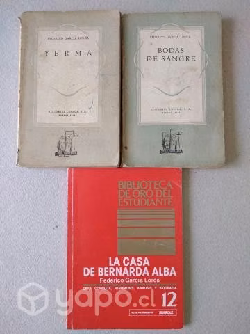Libros de Federico García Lorca