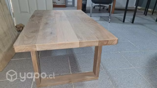 Mesa de centro en Roble