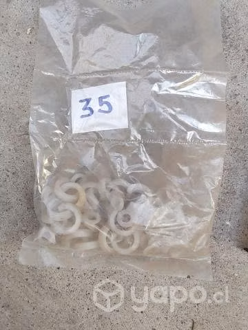 Argollas y ganchos para cortinas