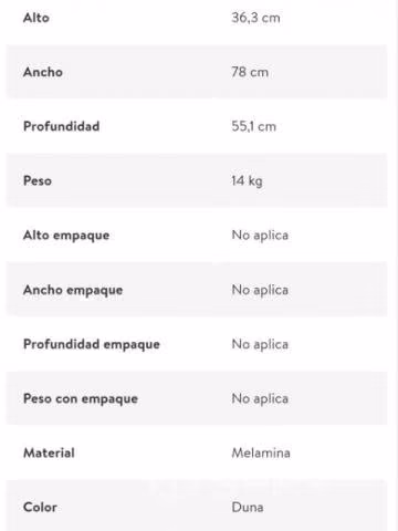 Mesa de Balcón - Imagen 4