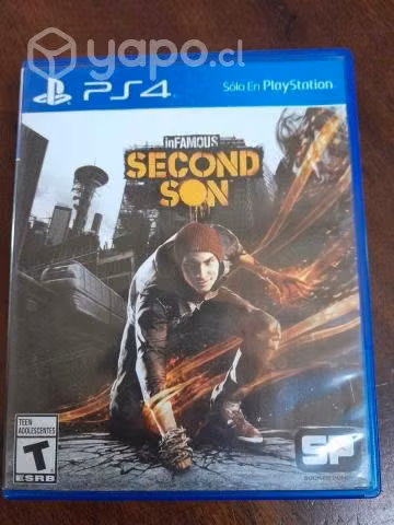 Infamous second son ps4 en fisico valdivia