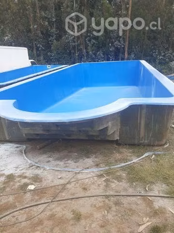 Piscina de fibra de vidrio de 11x4