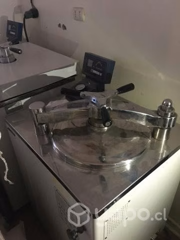Autoclave. Con uso