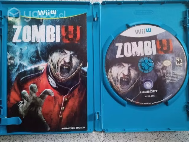 Juego de WiiU Zombie U en execelente estado