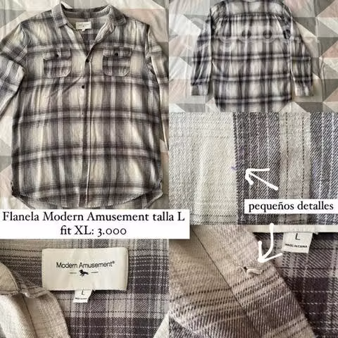 Flanela Modern Amusement