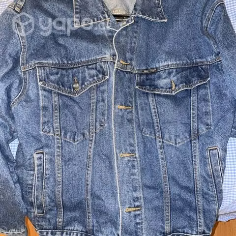 Chaqueta jeans azul vintage talla M