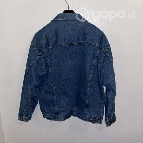 Chaqueta jeans azul vintage talla M