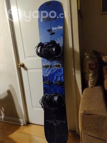 Snowboard Pillán wengan 159 + fijaciones union