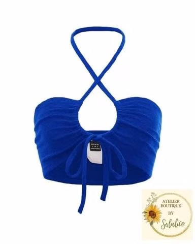 Top azul todas las tallas
