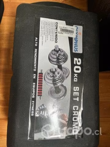 Set de mancuernas 20 kg