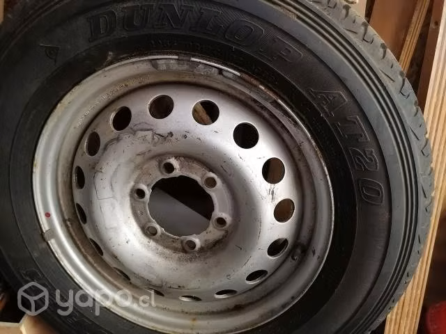 Neumático con llanta