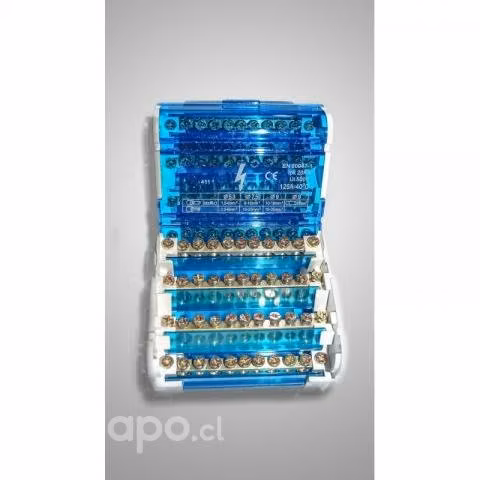 Barra 4 polos 125 amp 15p