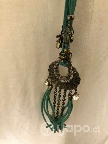 Collar color verdd y cafe