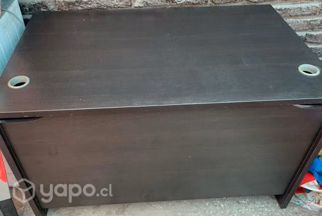Mueble Escritorio Café oscuro 121x75x75