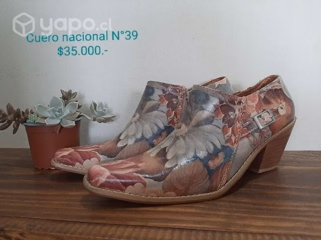 Calzado cuero nacional