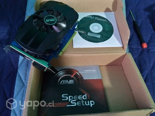 Tarjeta Gráfica GPU Asus Nvidia GT 1030 2 GB