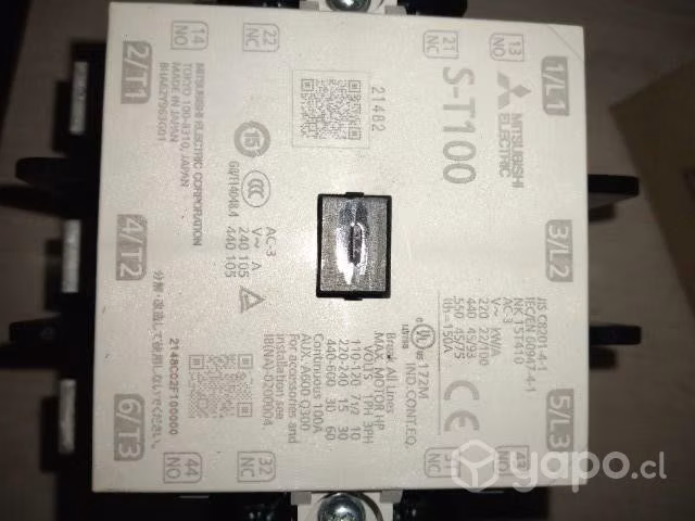 Contractor trifasico 100 amperes