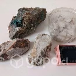 Coleccion de minerales y piedra de Chile en bruto