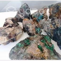 Coleccion de minerales y piedra de Chile en bruto