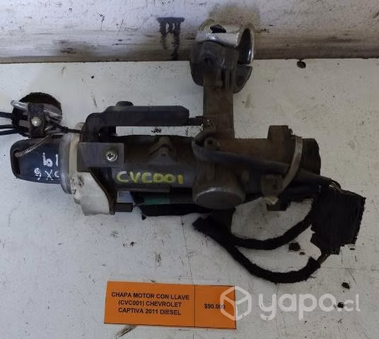Chapa Motor Con Llave (CVC001) Chevrolet Captiva