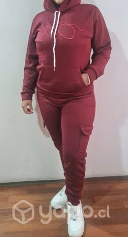 Conjunto de 2 piezas algodón con polar