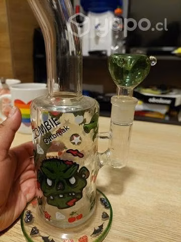 Bong con diseño Plantas vs Zombies