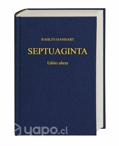 Biblia Septuaginta más shofar carnero- Sinaisefer
