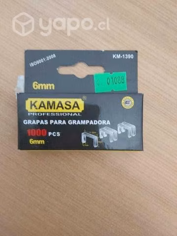 Grapas para grapadora 0.7x10x6mm