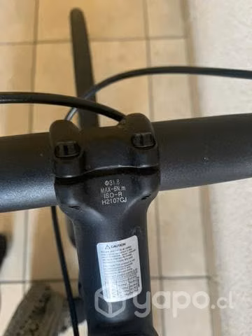 Bicicleta p3 cycles track negra