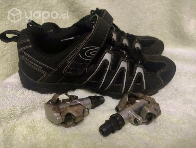 Pedales Shimano y zapatillas