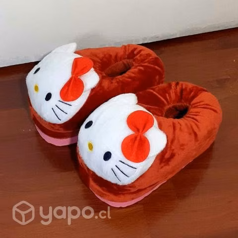 Pantuflas hello kitty