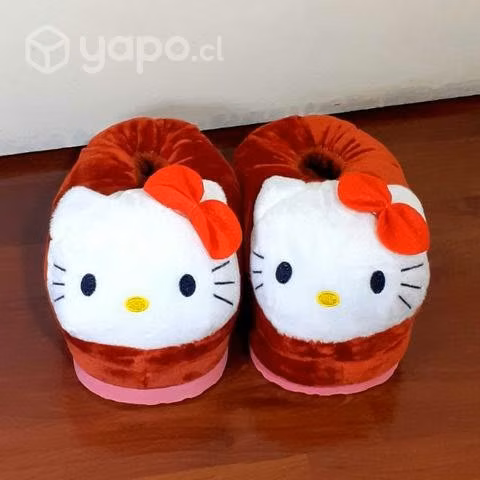 Pantuflas hello kitty - Imagen 3