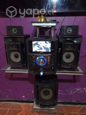 Equipo Sony 5 parlantes