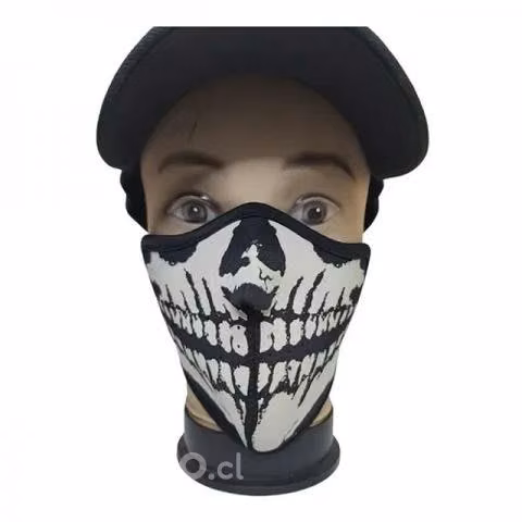 Mascarilla Calavera de Moto
